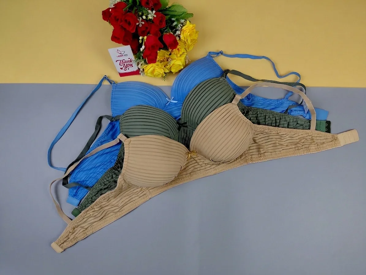 3 PCS Combo Divine Wireless Foam Bra