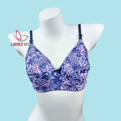 Print Stich Bra (Non Padded)