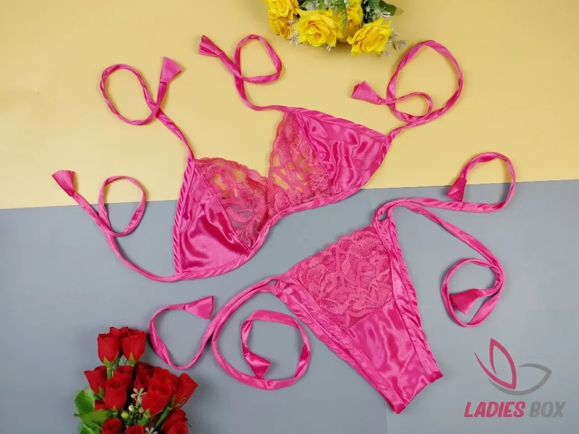 Bikini Set ( Free Size ) — Magenta