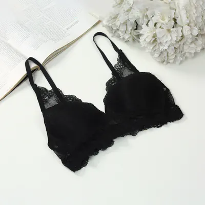 Lace Wireless Foam Bra