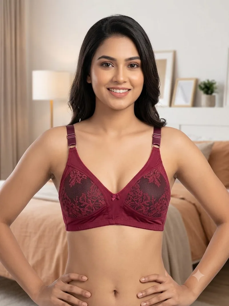 Color: Maroon, Size: 34